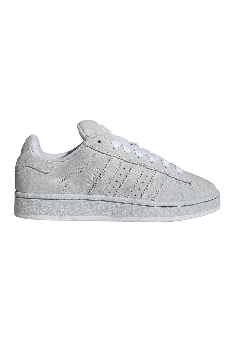 Pantofi sport Campus 00s de piele intoarsa - Gri deschis