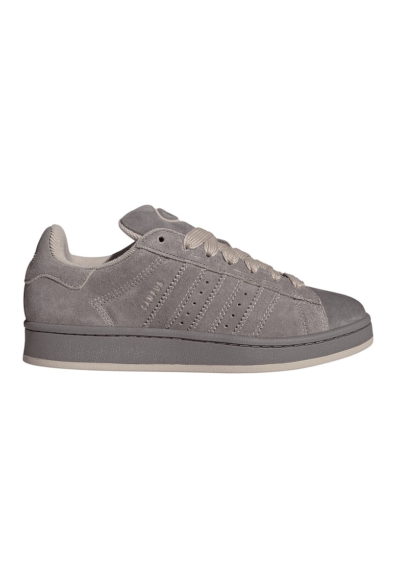 Pantofi sport Campus 00s de piele intoarsa - Maro taupe