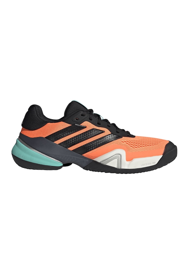 Pantofi Barricade 14 pentru tenis - Negru/Portocaliu mandarina/Albastru petrol
