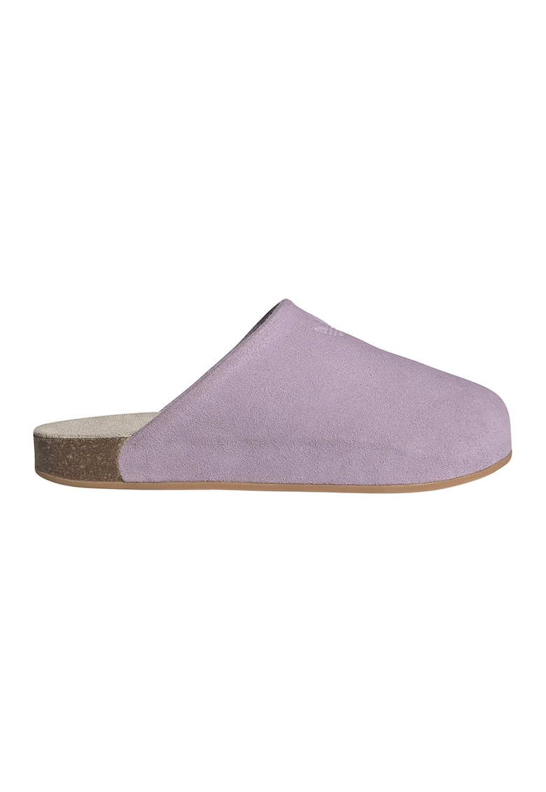Saboti de piele intoarsa Adimule W - Lila/Caramel