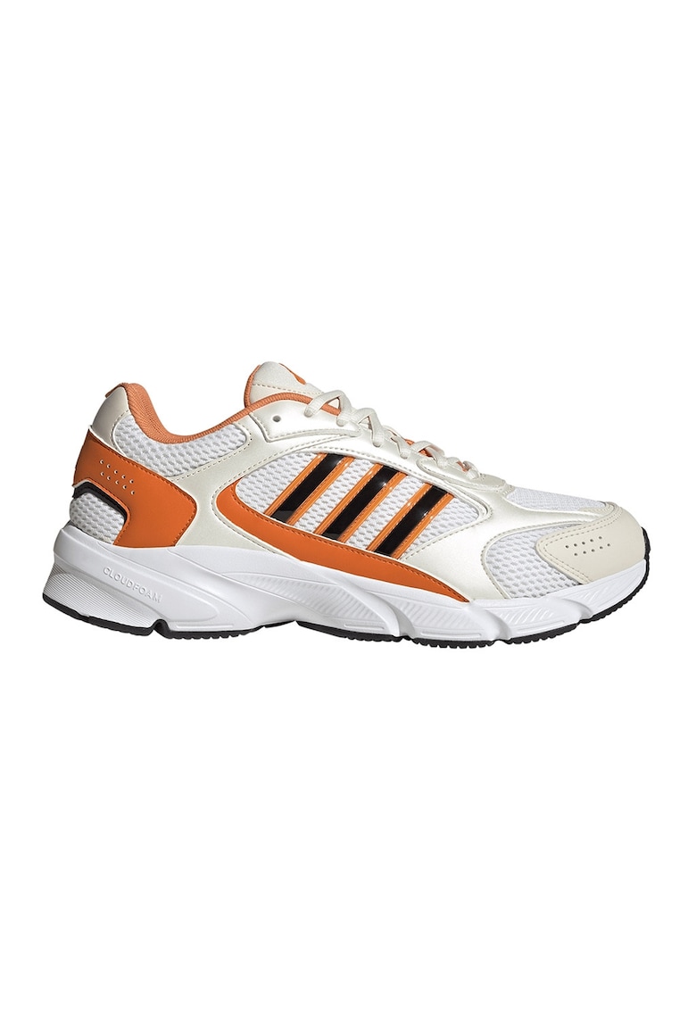Pantofi sport Crazy Chaos 2000 cu insertii de plasa - Portocaliu mandarina/Alb optic/Alb murdar - adidas Sportswear - imagine 1