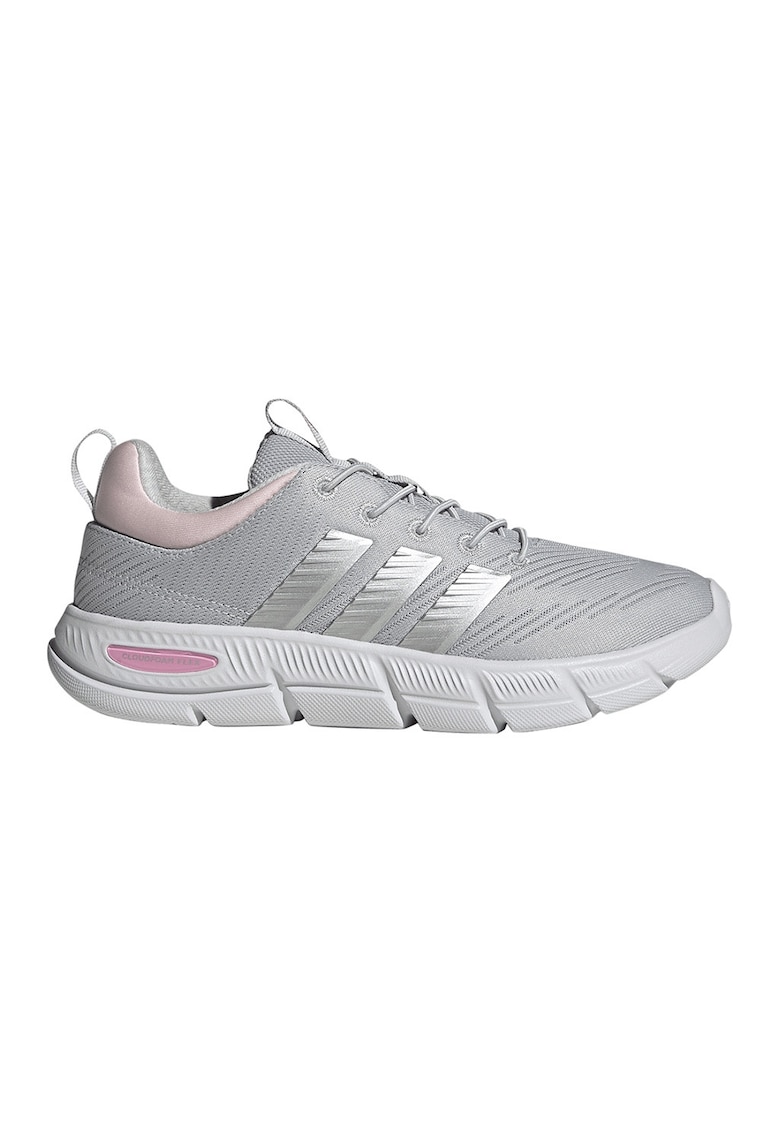 Pantofi sport Cloudfoam Flex din material textil - Gri deschis/Roz pastel/Alb optic