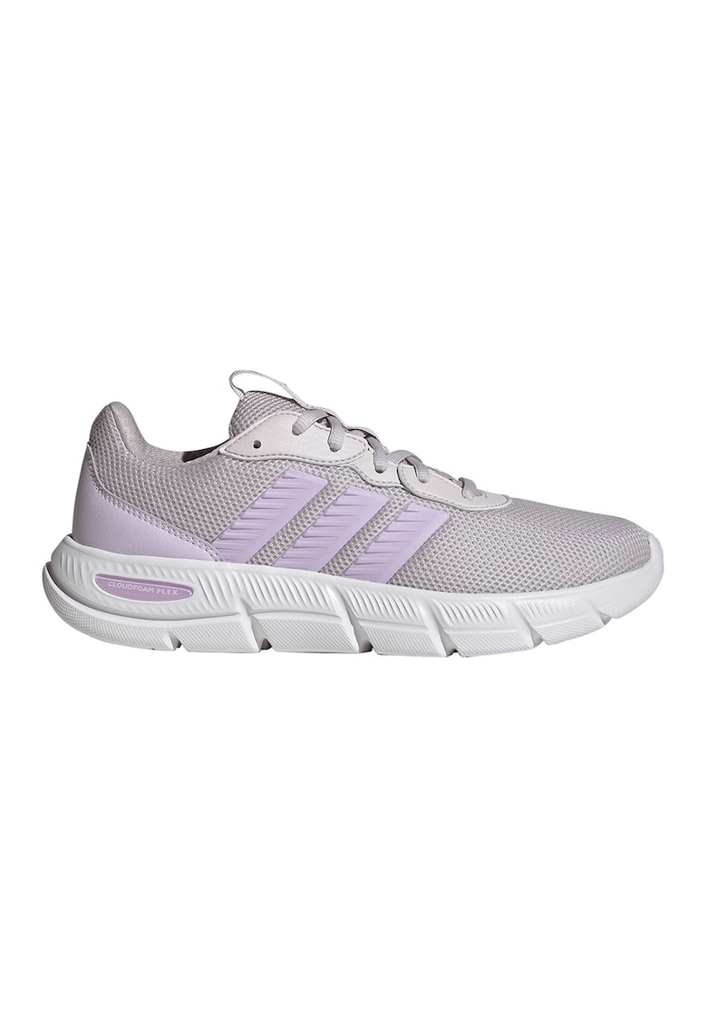 Pantofi sport Cloudfoam Flex cu insertii de piele ecologica - Violet/Lila/Alb optic