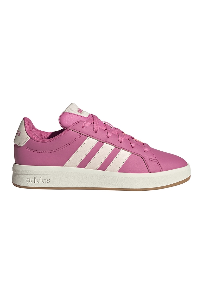 Pantofi sport Grand Court 3.0 de piele ecologica - Roz aprins/Alb murdar