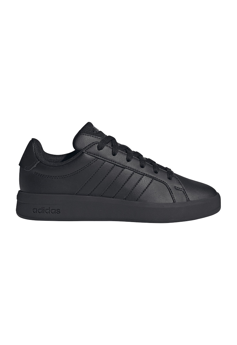 Pantofi sport Grand Court 3.0 de piele ecologica - Negru stins