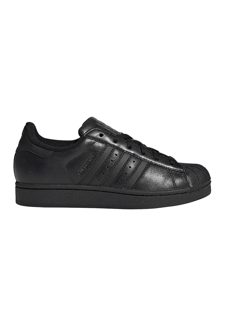 Pantofi sport Superstar II de piele - Negru