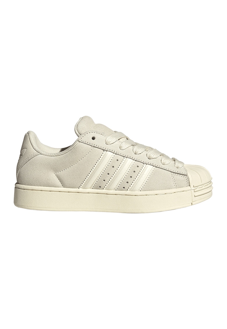 Pantofi sport Superstar de piele - Alb murdar