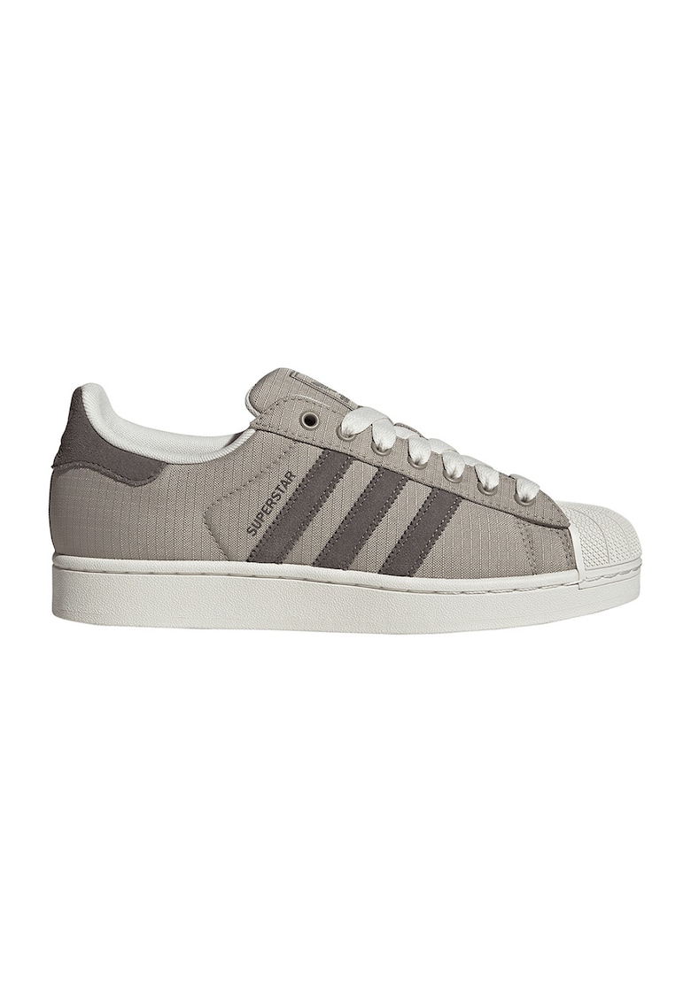 Pantofi sport Superstar II de piele intoarsa - Maro taupe deschis