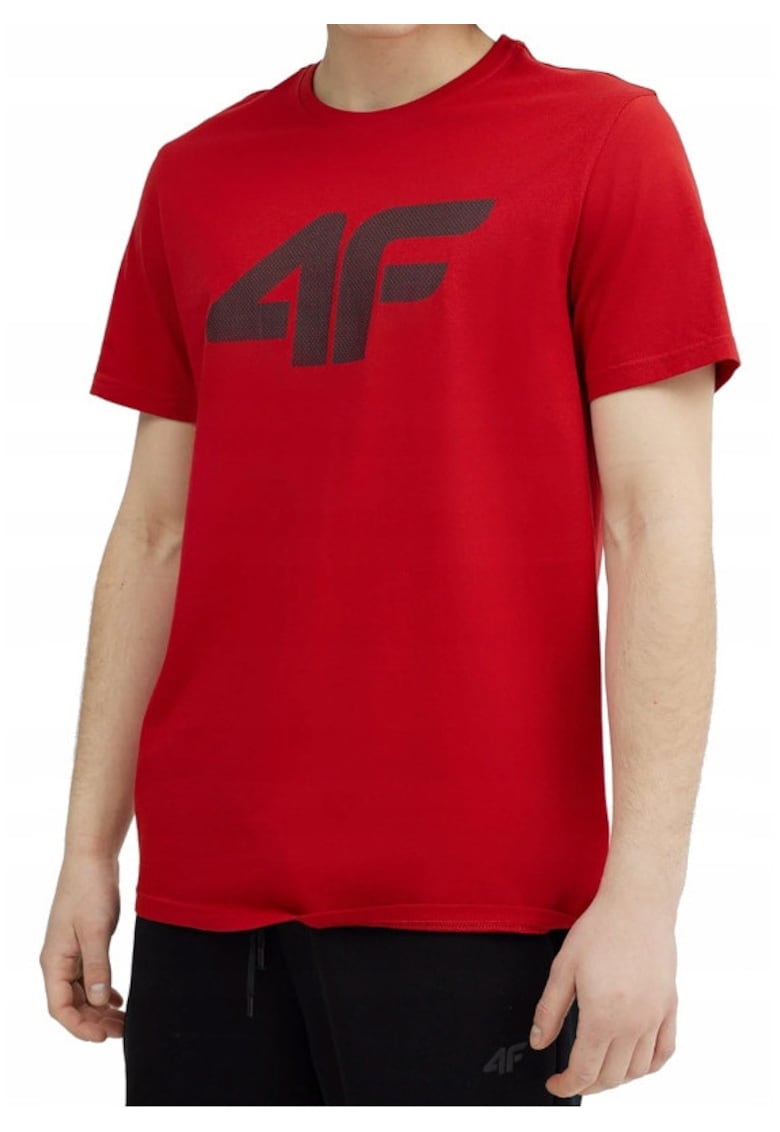 4f Tricou cu imprimeu logo -