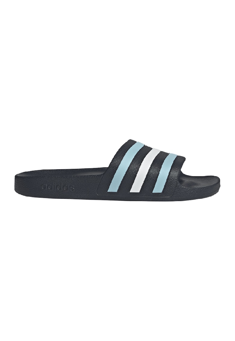Papuci din cauciuc Adilette Aqua - Albastru pastel/Negru