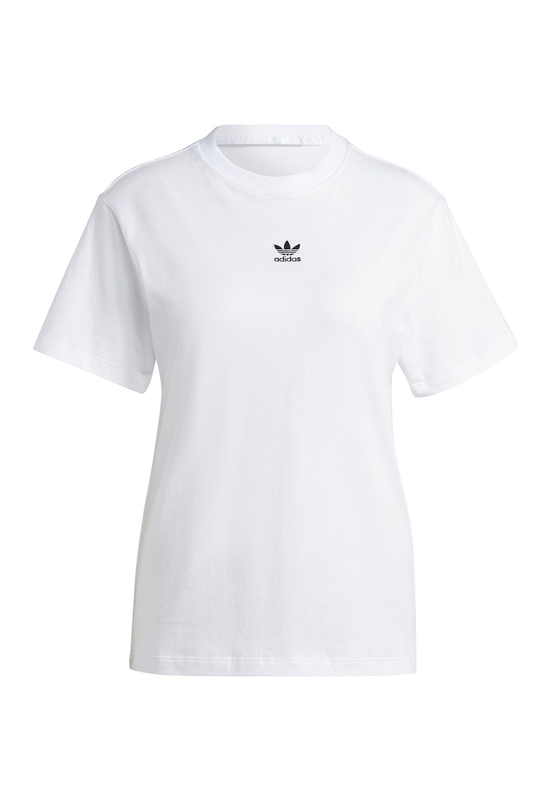 Tricou regular fit cu logo - de bumbac - Alb optic