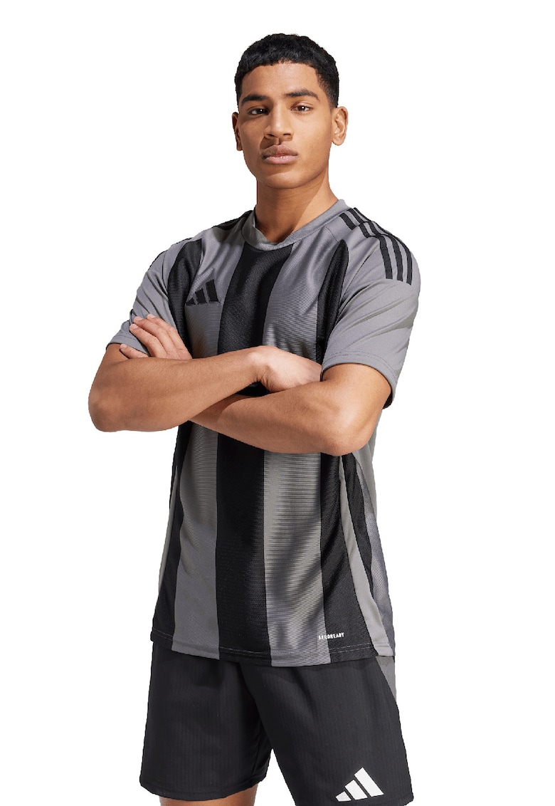 Tricou slim fit pentru fotbal Striped 24
