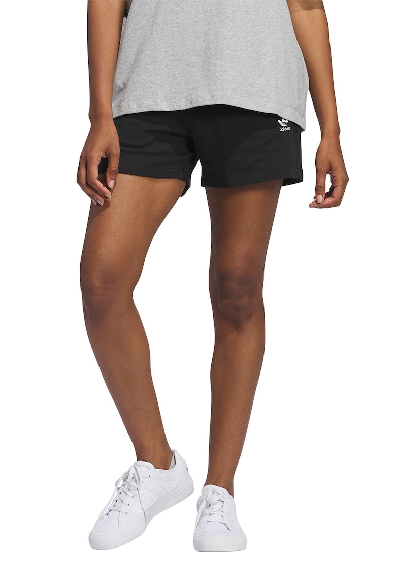 Pantaloni scurti de trening lejeri Essentials - Negru