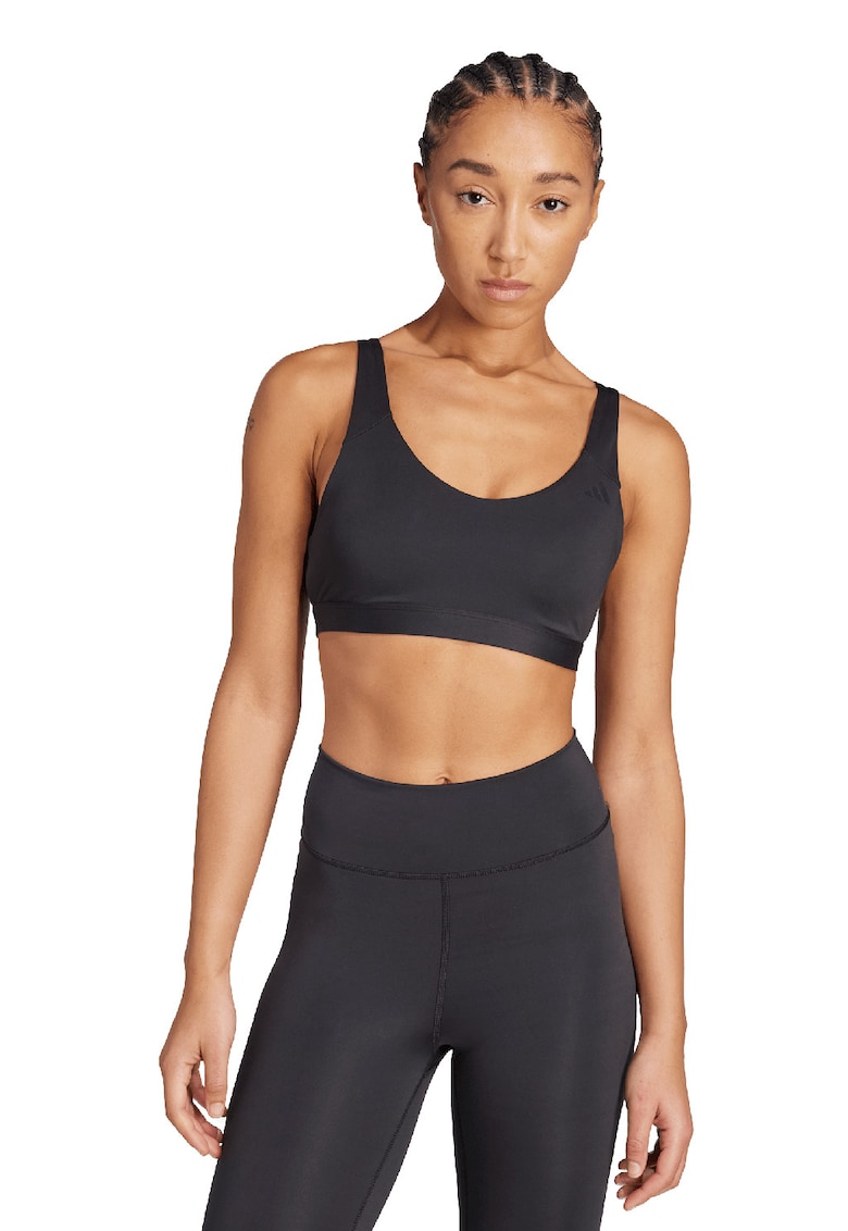 Bustiera pentru antrenament All Me Essentials - Negru