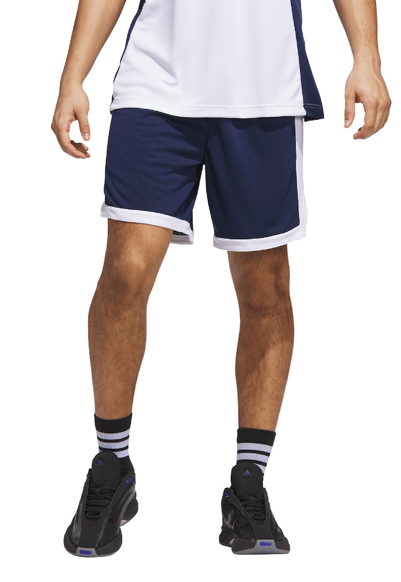 Pantaloni scurti pentru baschet Pulse Speed - Alb/Bleumarin