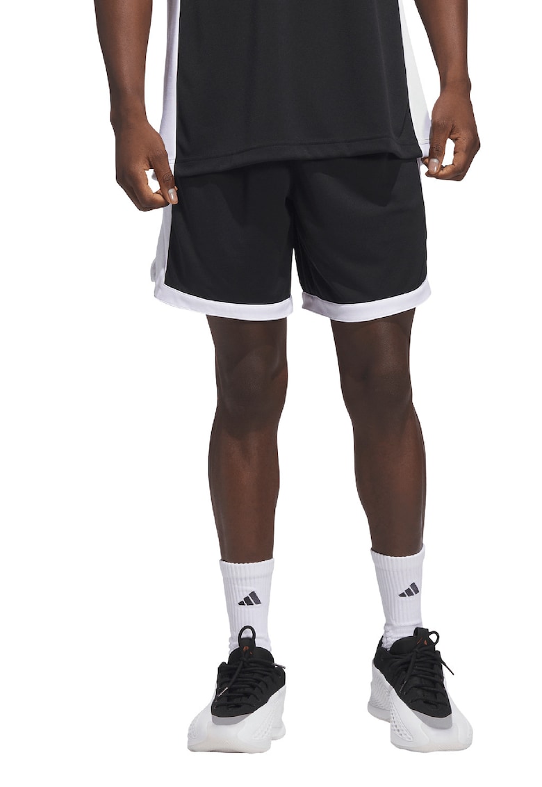 Pantaloni scurti pentru baschet Pulse Speed - Alb/Negru