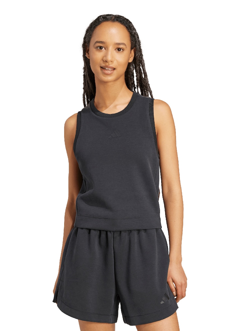 adidas Sportswear Top din amestec de modal - Negru