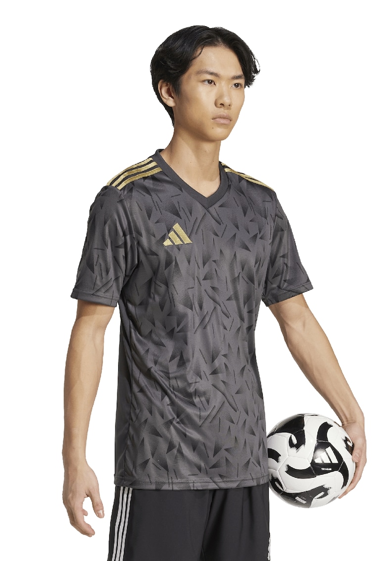 Tricou pentru fotbal Icon 25 - Auriu/Gri