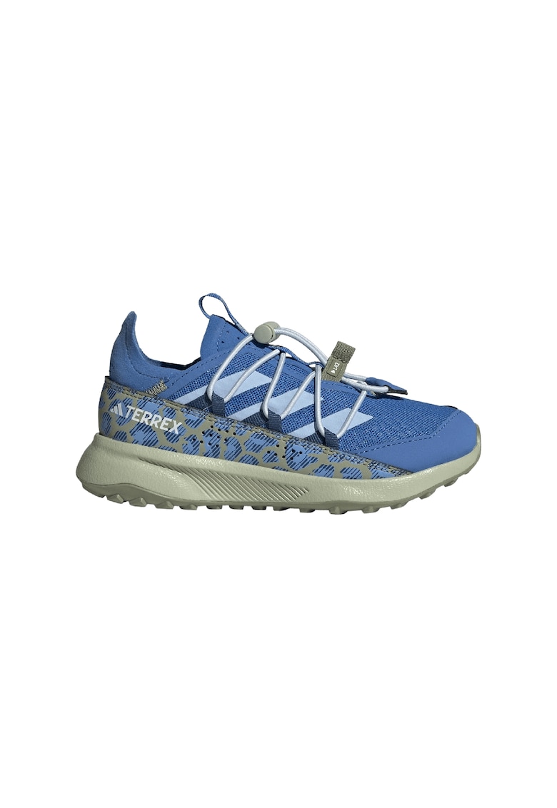 Pantofi cu logo - pentru drumetii Terrex Voyager - Kaki/Albastru