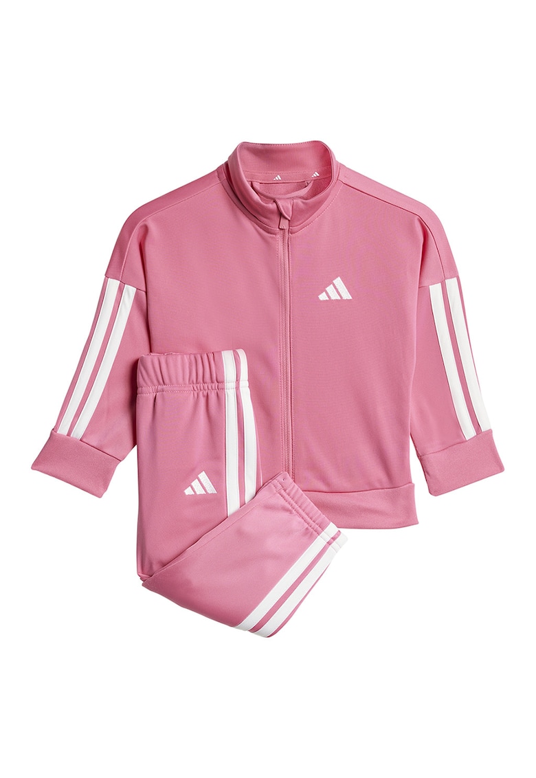 Trening cu fermoar Essentials Climacool - Alb/Roz