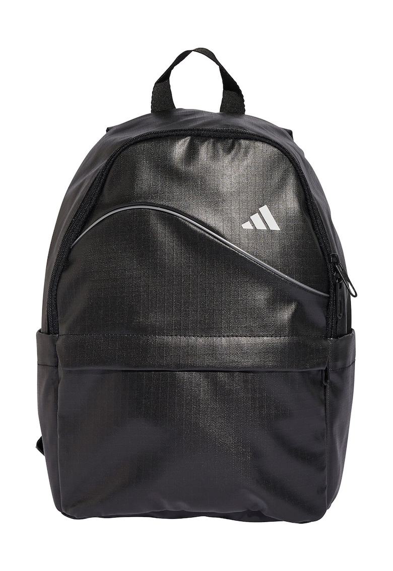 Rucsac cu buzunar exterior Glow - Alb/Negru