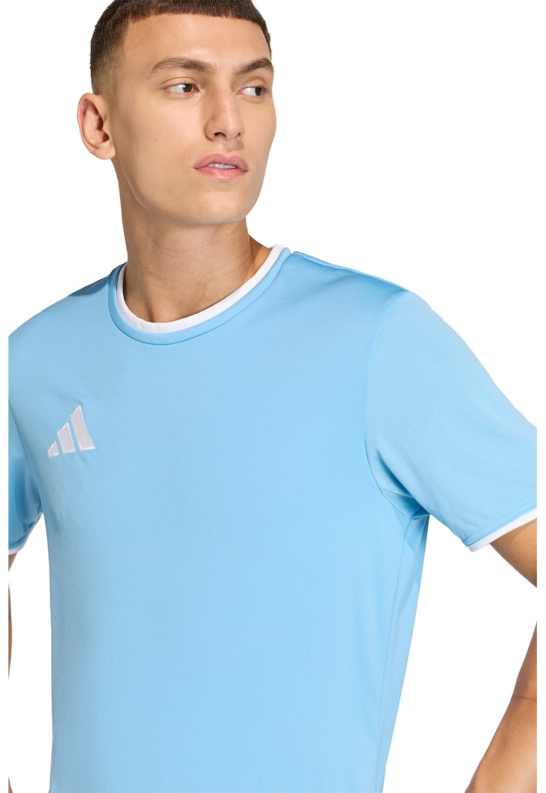 Tricou cu logo pentru fotbal Entrada26 - Albastru deschis