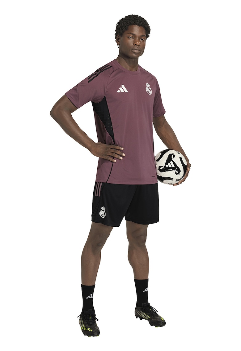 Tricou cu logo Real Madrid - Lila pal