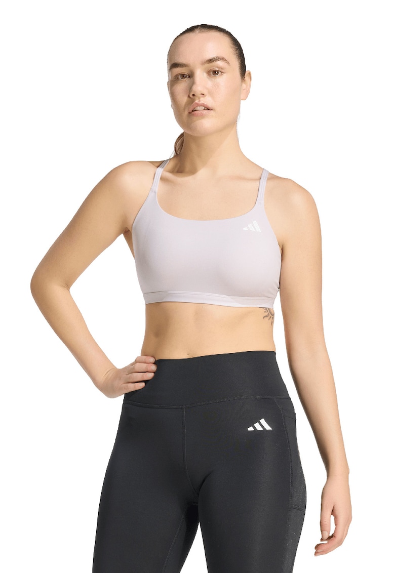 Bustiera pentru fitness Ops Ess Ls - Alb fildes