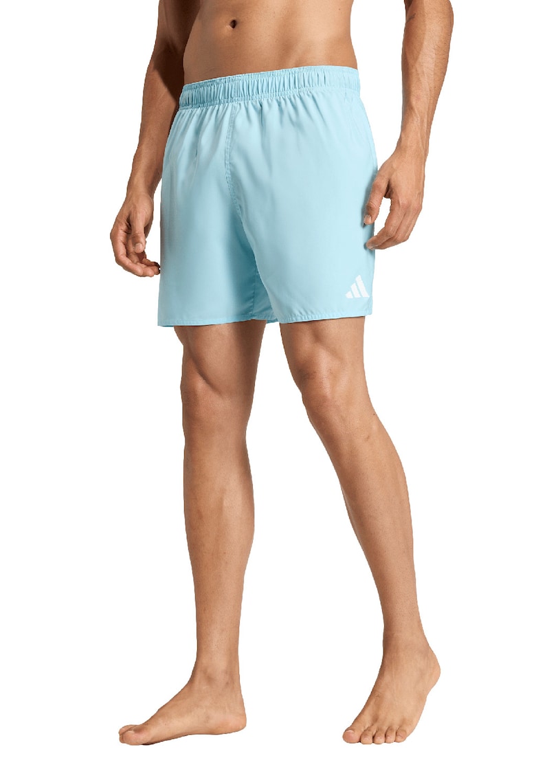 Pantaloni scurti cu logo Ess Sh - Alb/Albastru glaciar