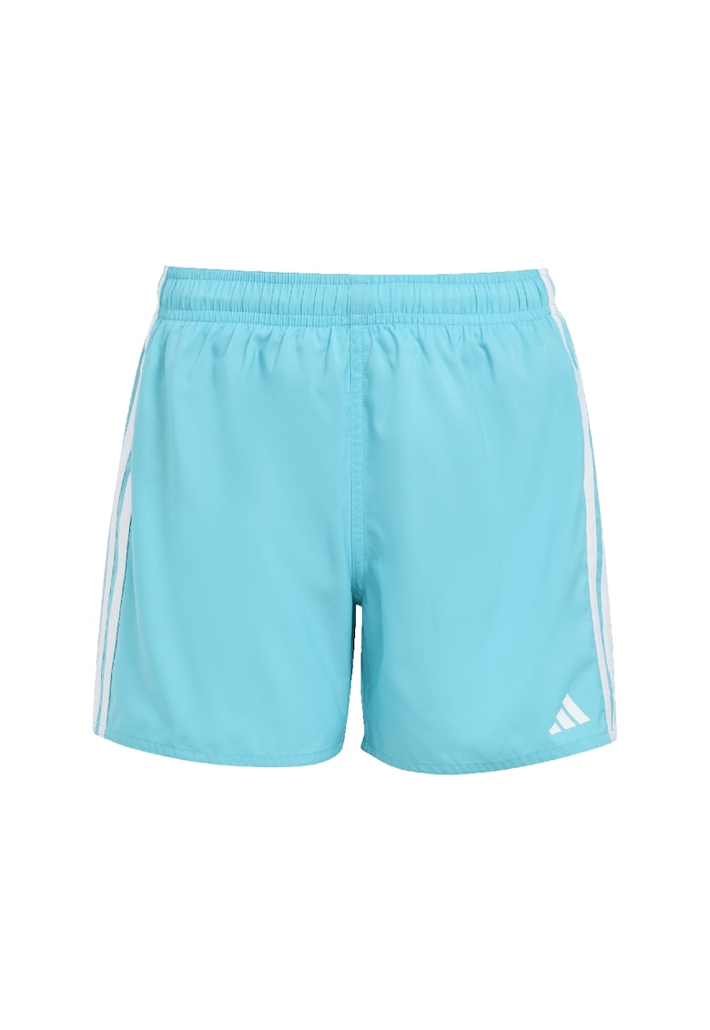 Pantaloni scurti de baie cu detalii logo - Alb/Albastru aquamarin