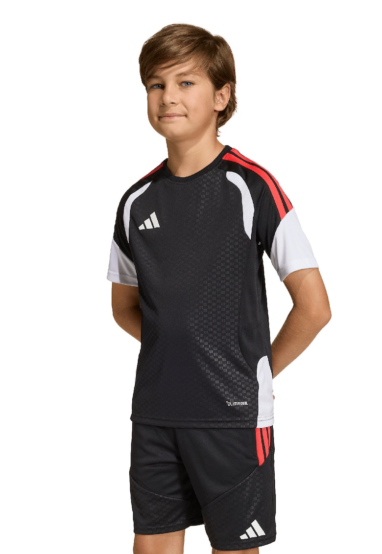 Tricou pentru fotbal Tiro26 Competition - Rosu/Alb/Negru