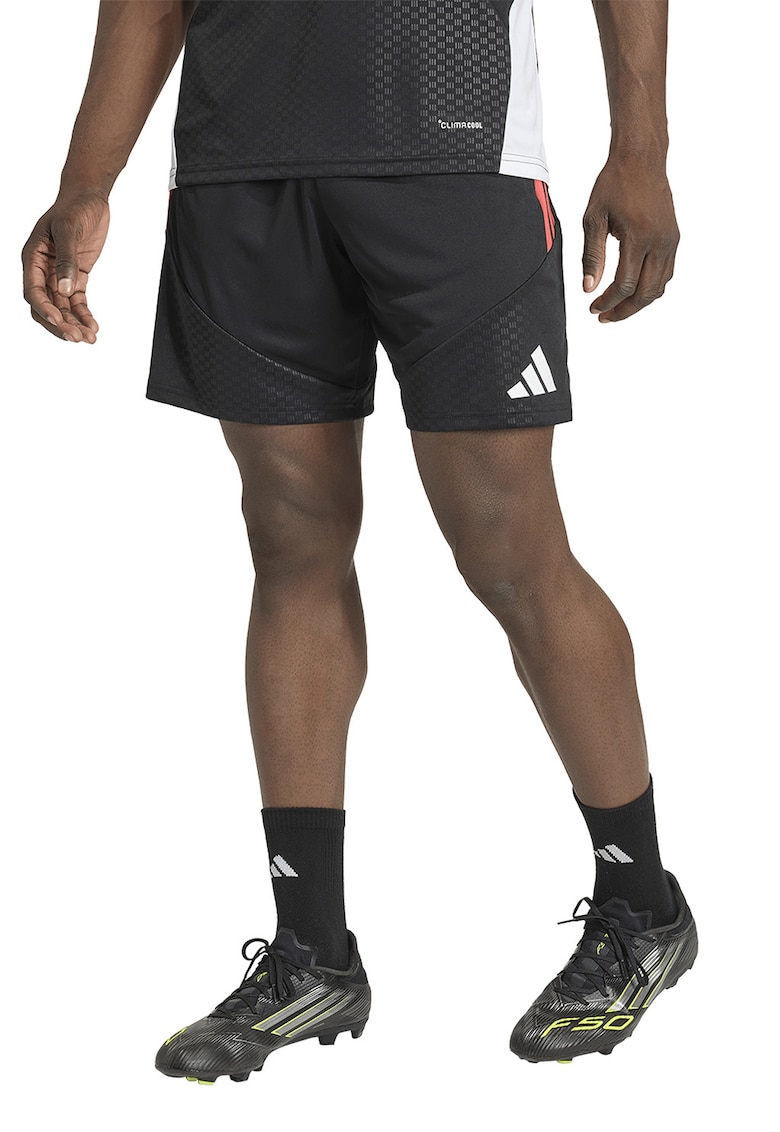 Pantaloni scurti cu logo pentru fotbal Tiro 26 - Negru