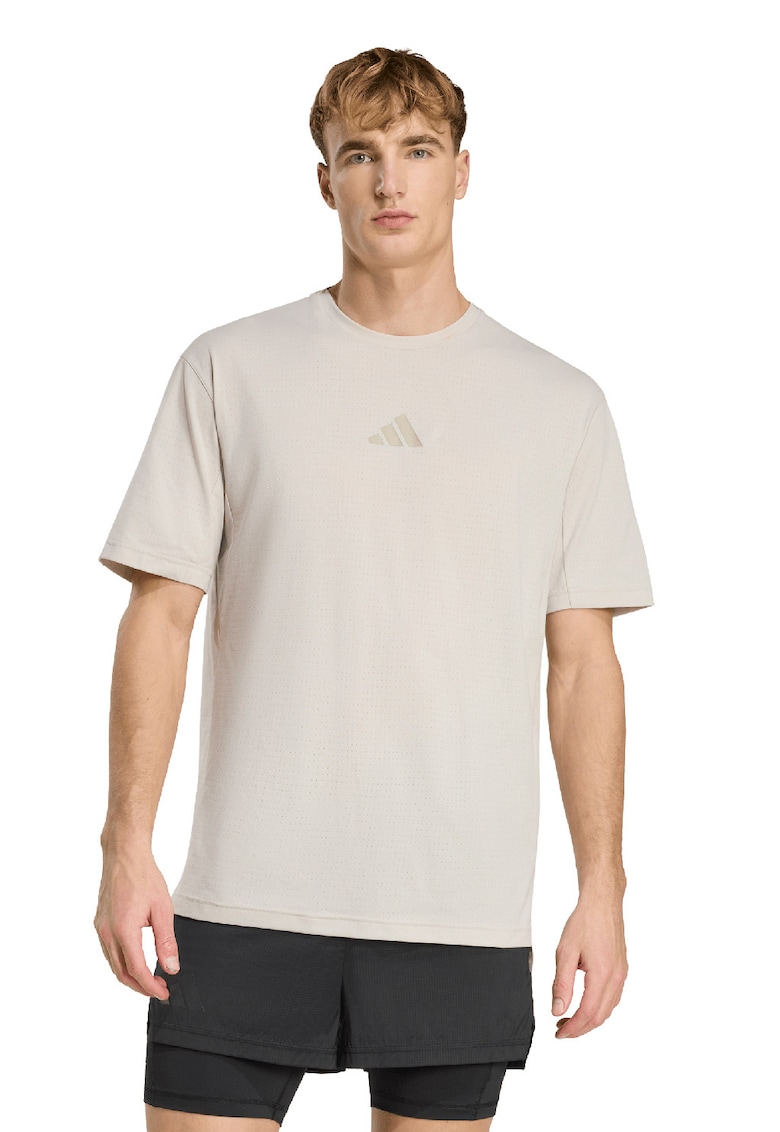 Tricou pentru alergare trail XPL - Alb fildes