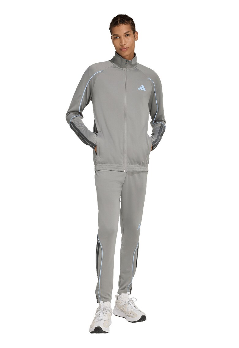 Trening cu detalii contrastante Stadium - Gri deschis/Albastru glaciar