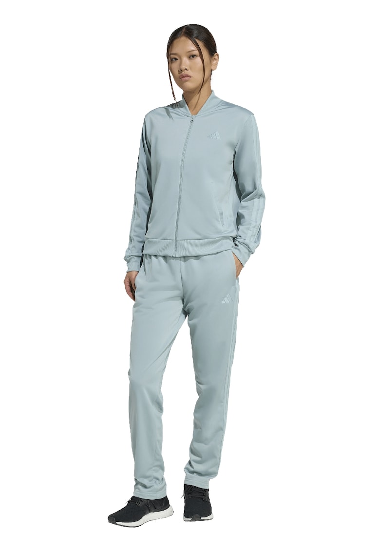 Trening cu logo si fermoar W ESS 3S TS - Albastru pastel
