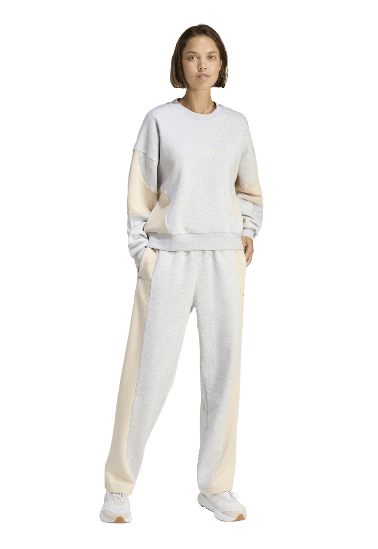 Trening cu segmente contrastante Laziday - Bej/Gri deschis melange