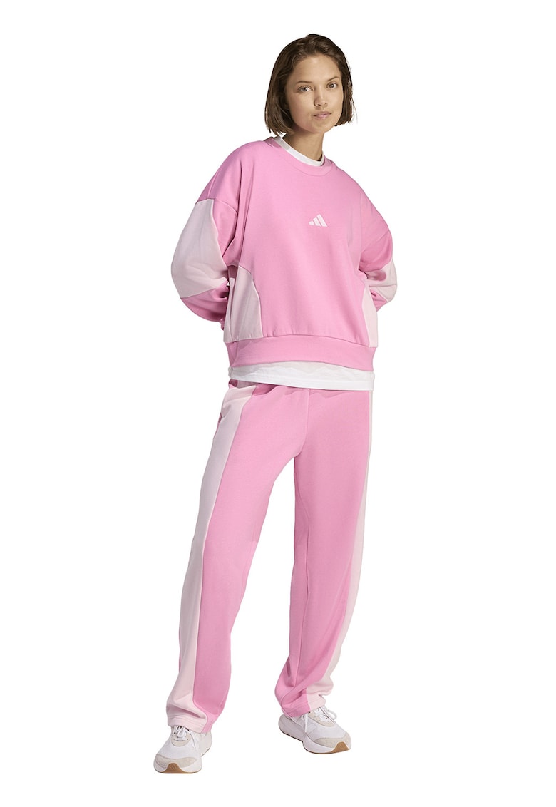 Trening cu segmente contrastante Laziday - Alb/Roz