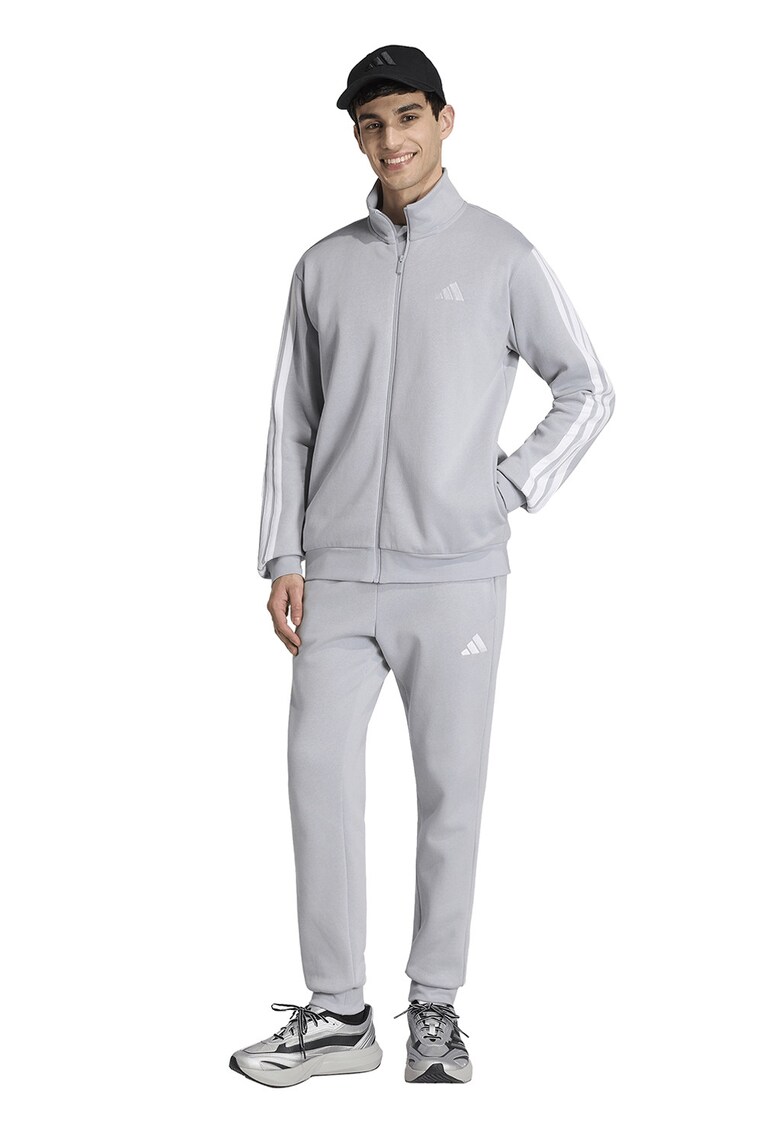 Trening din amestec de bumbac cu logo - Gri deschis