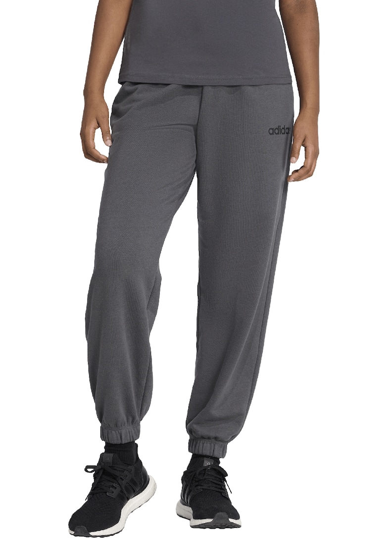 Pantaloni de trening cu croiala relaxed-fit cu buzunare - Gri antracit