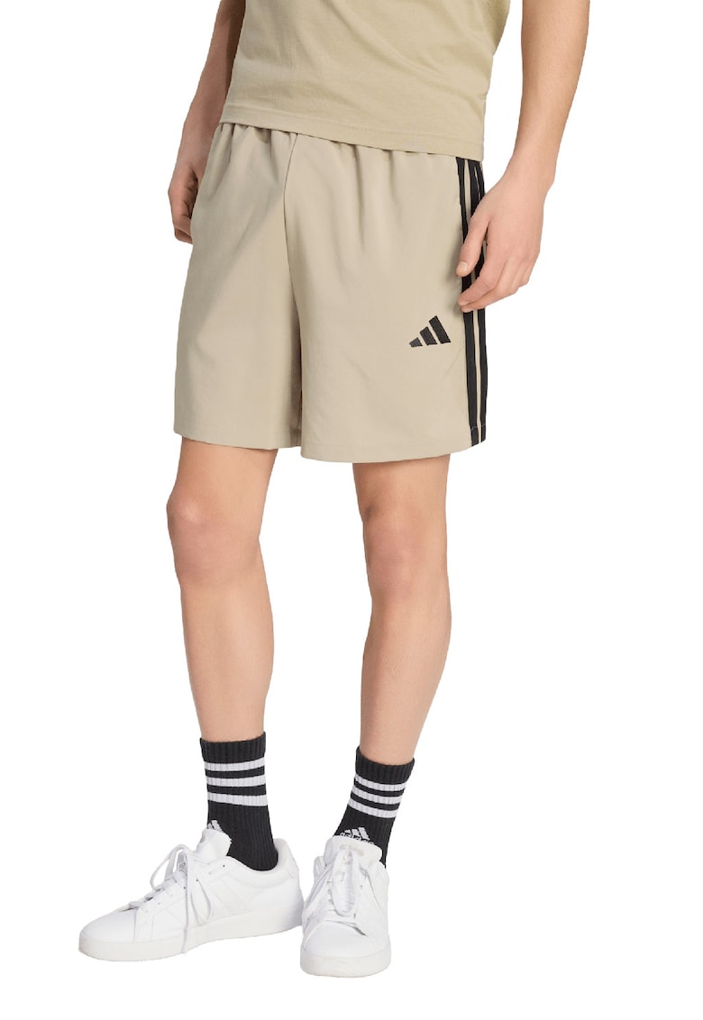 Pantaloni scurti cu benzi laterale cu logo Chelsea - Negru/Bej
