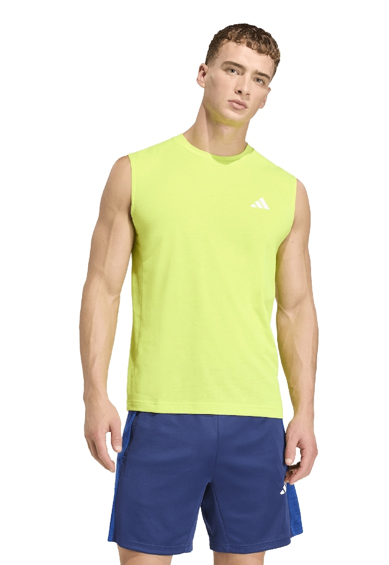 Top cu decolteu la baza gatului - pentru antrenament Essentials - Verde lime