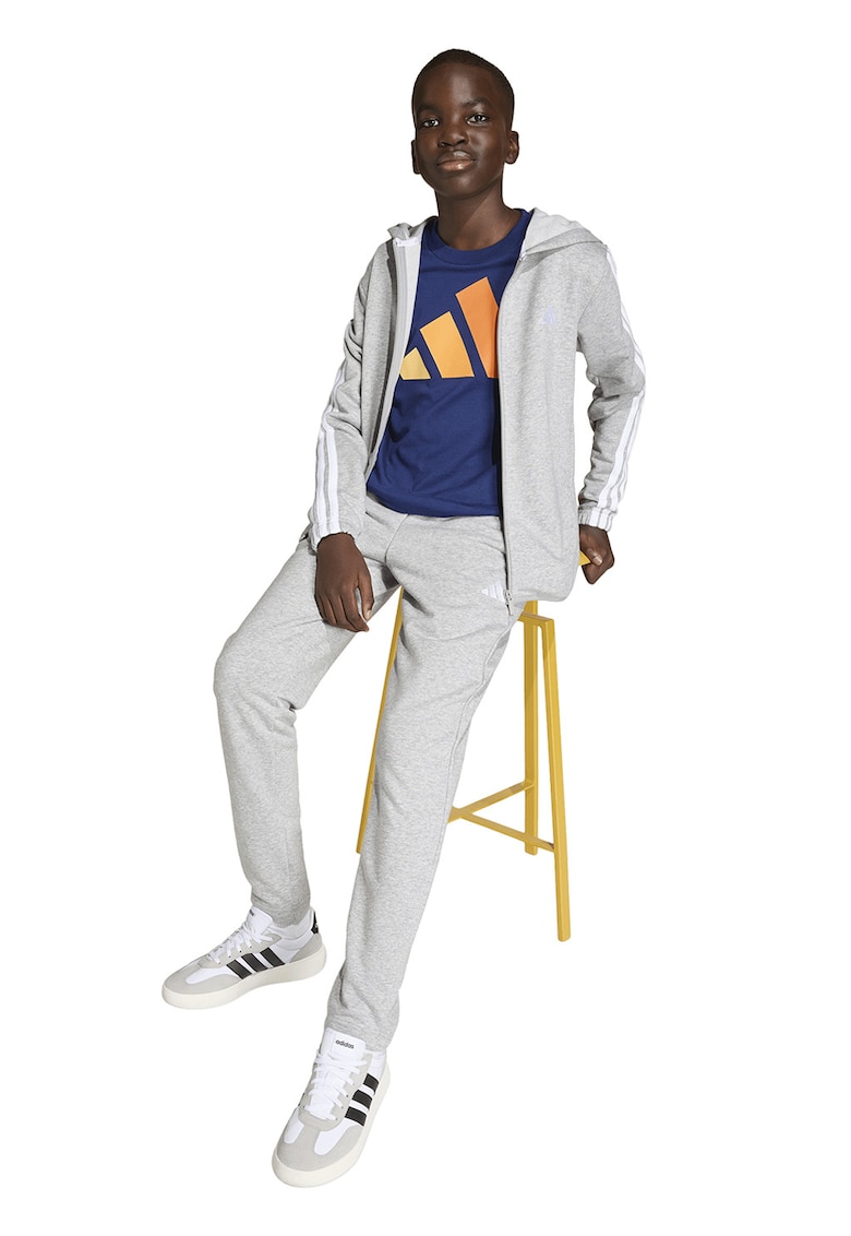 Tricou din bumbac cu imprimeu logo cauciucat