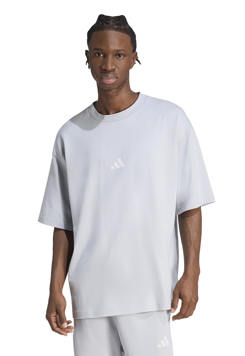 Tricou cu logo discret Future Icons - Gri deschis