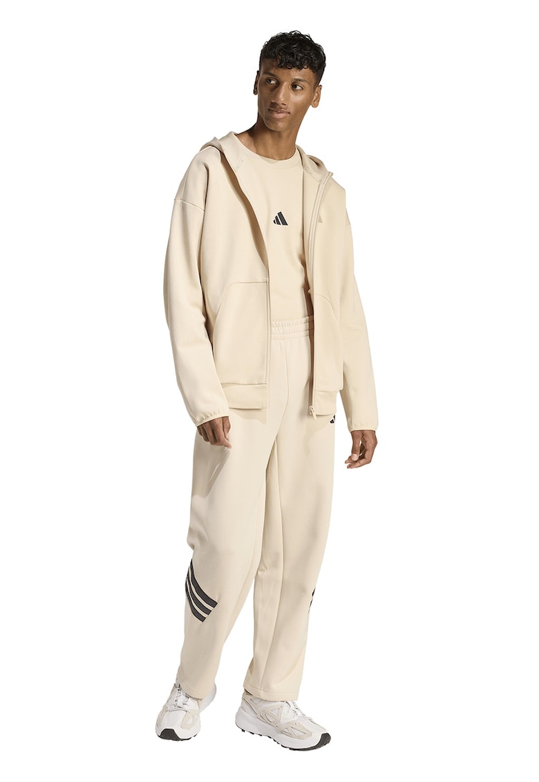 Hanorac cu fermoar Future Icons - Crem