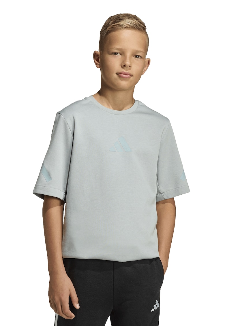 Tricou cu logo pe piept ZNE