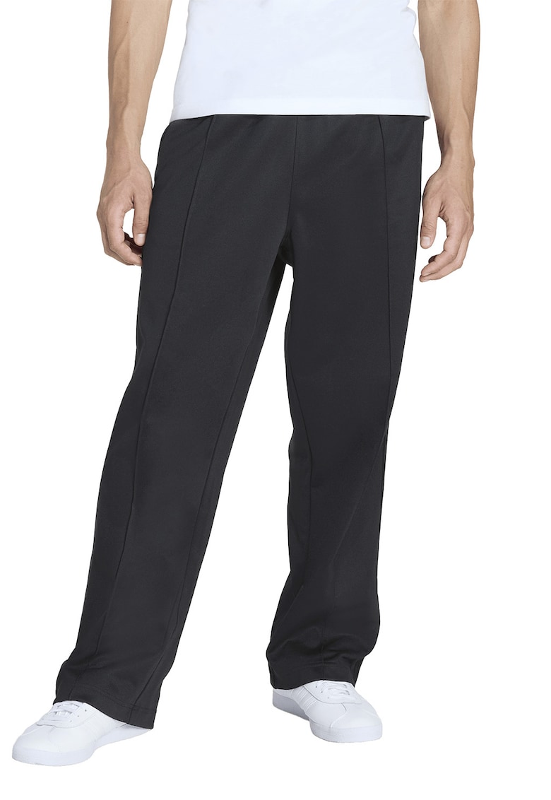 Pantaloni de trening cu segmente logo laterale - Negru