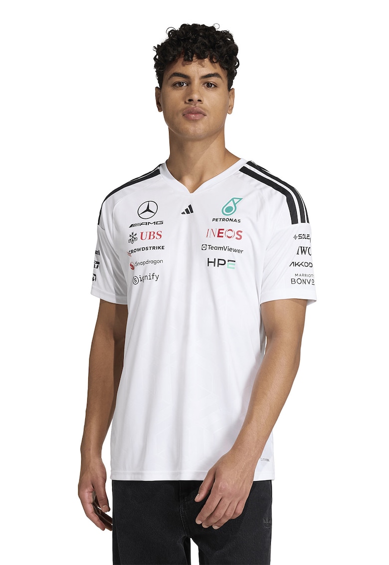 Tricou Mercedes AMG Petronas Motorsport - Alb/Negru
