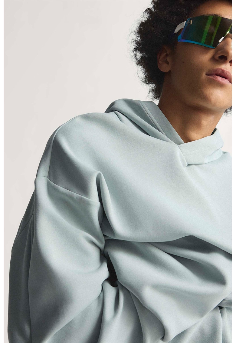 Hanorac din amestec de modal - Albastru pal