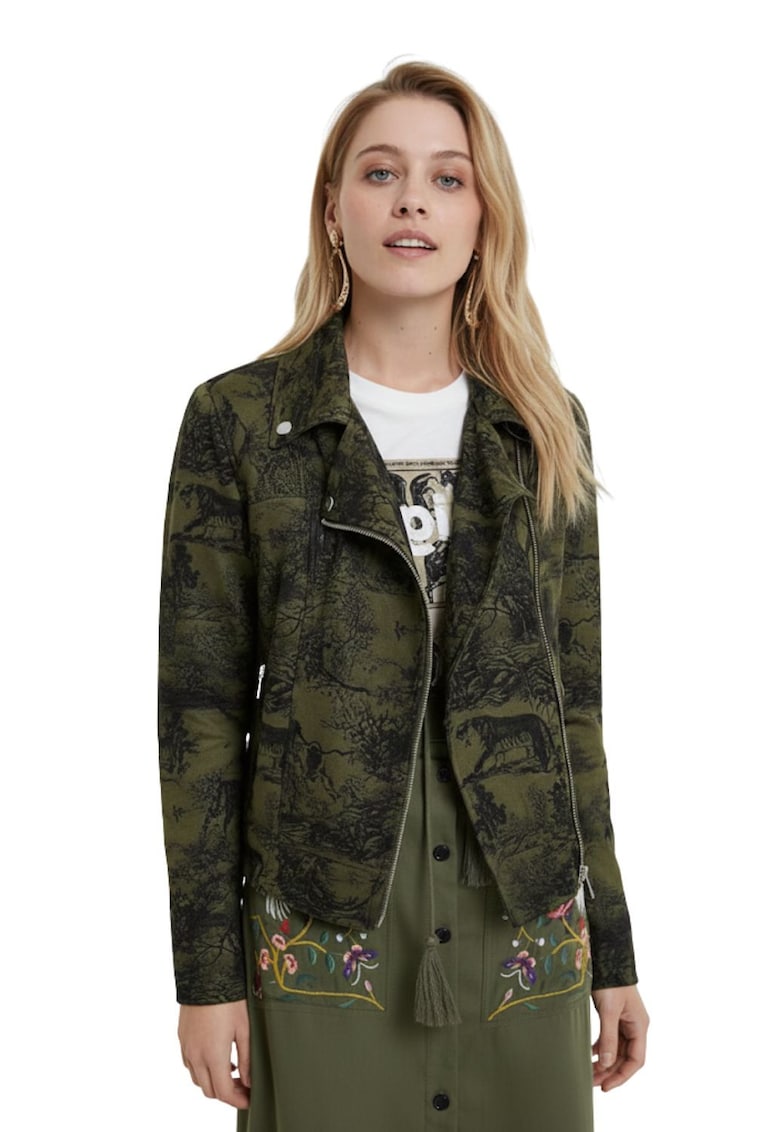 Jacheta moale cu fermoar Dahlia