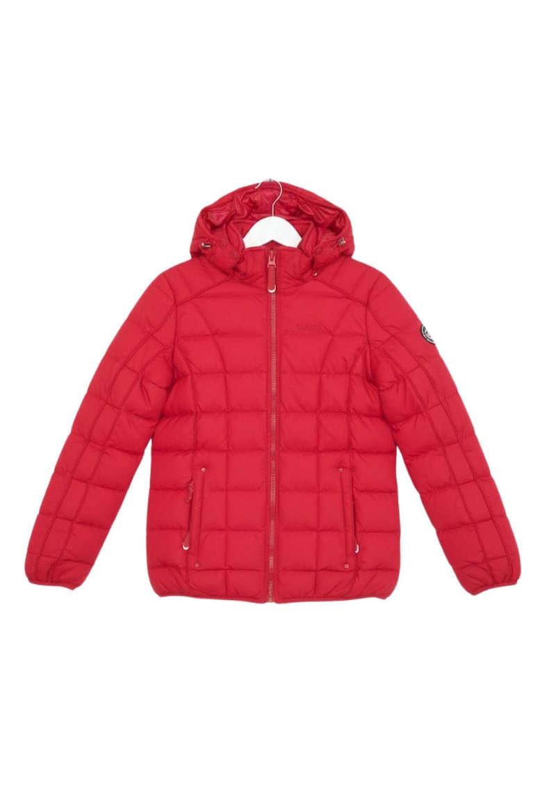 Geaca matlasata cu gluga detasabila -